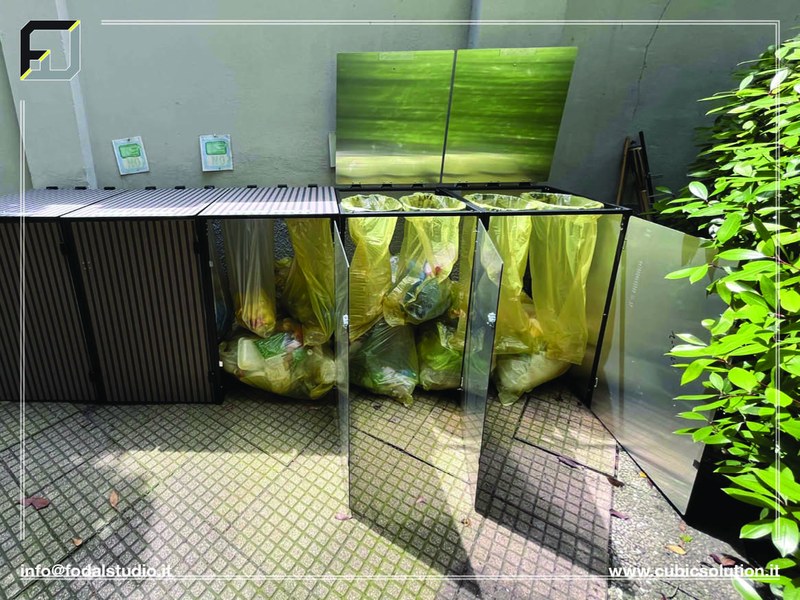 Cubic 5 C240 con Doppio Reggisacco e Stoccaggio